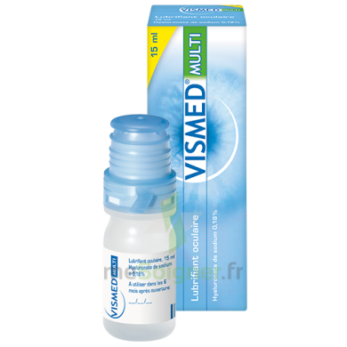 VISMED MULTI Lubrifiant oculaire Flacon de 15 ml VISMED MULTI Lubrifiant oculaire Flacon de 15 ml