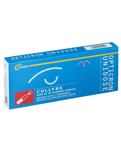 OPTICRON Collyre 2%  Boite de 24 unidoses