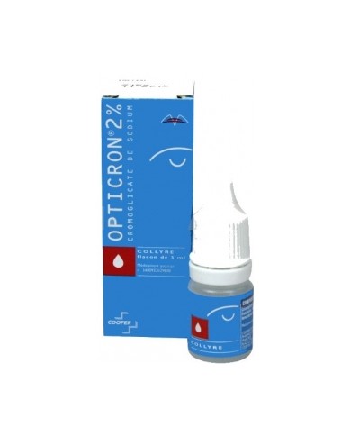 OPTICRON Collyre 2%  Flacon de 5 ml