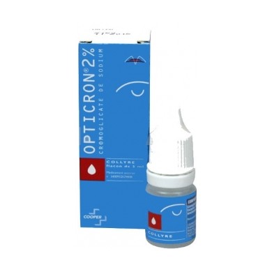 OPTICRON Collyre 2%  Flacon de 5 ml