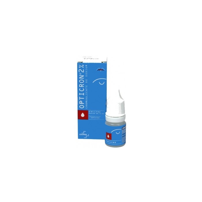 OPTICRON Collyre 2%  Flacon de 5 ml OPTICRON Collyre 2%  Flacon de 5 ml