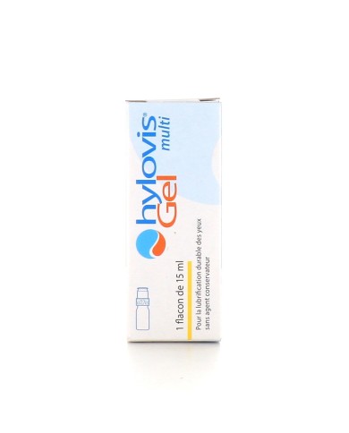 HYLOVIS Gel Multi Solution ophtalmique Flacon de 15 ml