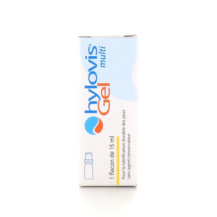 HYLOVIS Gel Multi Solution ophtalmique Flacon de 15 ml