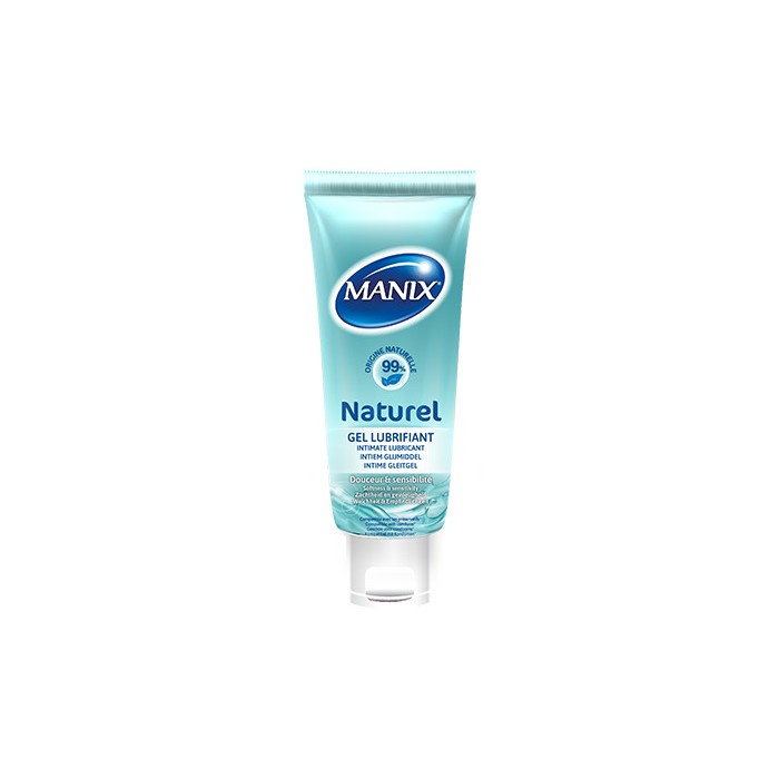 MANIX NATUREL gel lubrifiant au pouvoir hydratant Tube de 80 ml