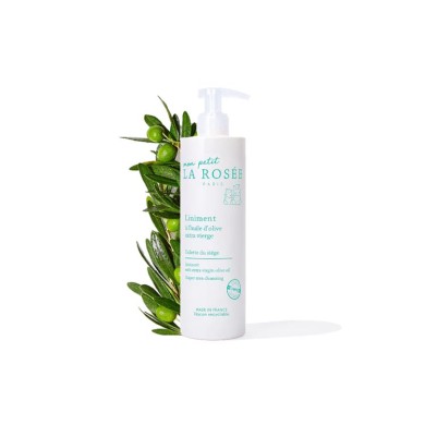 Mon petit LA ROSEE Liniment à l'huile d'olive extra vierge Flacon pompe de 400 ml Mon petit LA ROSEE Liniment à l'huile d'olive extra vierge Flacon pompe de 400 ml