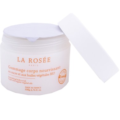 LA ROSEE Gommage corps nourrissant Pot de 200 grammes