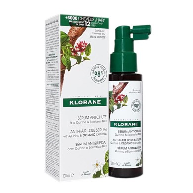 Klorane Sérum antichute Quinine et Edelweiss Flacon de 100ml Klorane Sérum antichute Quinine et Edelweiss Flacon de 100ml