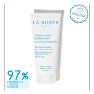 LA ROSEE Crème corps hydratante Flacon pompe de 400 ml