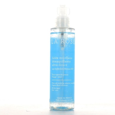 LA ROSEE Gelée micellaire démaquillante ultra douce Flacon pompe de 195 ml LA ROSEE Gelée micellaire démaquillante ultra douce Flacon pompe de 195 ml