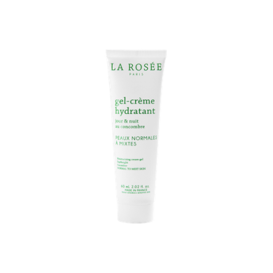 LA ROSEE Gel-crème hydratant au concombre Tube de 60 ml