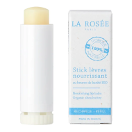 LA ROSEE Stick lèvres nourrissant rechargeable Tube de 4.5 g