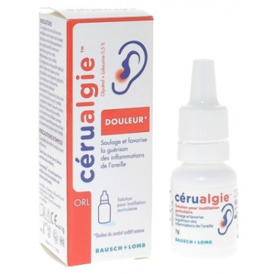 CERUALGIE Douleur de l'oreille Flacon de 7 grammes