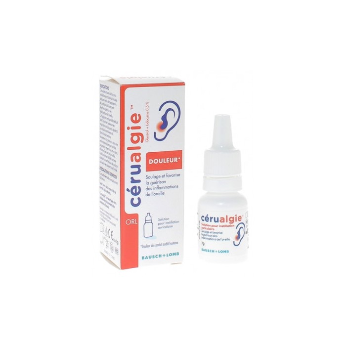 CERUALGIE Douleur de l'oreille Flacon de 7 grammes