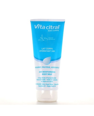 VITA CITRAL Lait corps hydratant 24 h Tube de 200 ml VITA CITRAL Lait corps hydratant 24 h Tube de 200 ml