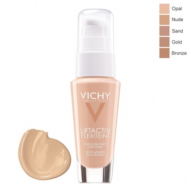 VICHY Liftactiv Flexiteint Fond de teint anti-ride Teinte 15 très clair-OPAL Tube de 30 ml VICHY Liftactiv Flexiteint Fond de teint anti-ride Teinte 15 très clair-OPAL Tube de 30 ml