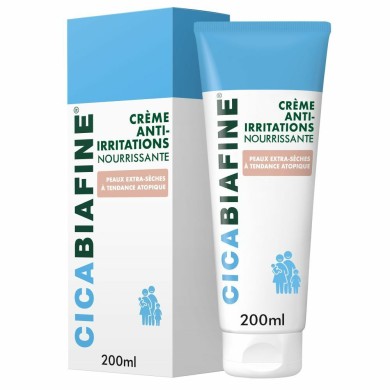 CICABIAFINE Crème corporelle anti-irritations Hydratante Tube de 200 ml CICABIAFINE Crème corporelle anti-irritations Hydratante Tube de 200 ml