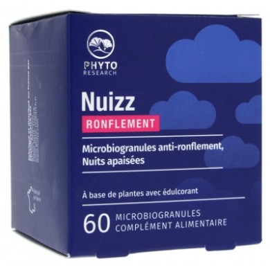 NUIZZ Anti-ronflement Boite de 60 MICROBIOgranules