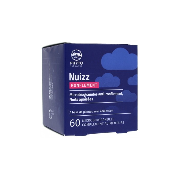 NUIZZ Anti-ronflement Boite de 60 MICROBIOgranules
