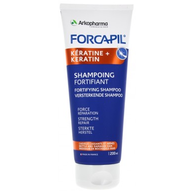 ARKOPHARMA Forcapil Shampooing fortifiant Kératine Tube de 200 ml ARKOPHARMA Forcapil Shampooing fortifiant Kératine Tube de 200 ml