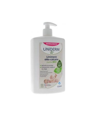 GILBERT Liniderm Liniment Oleo-Calcaire BIO Flacon de 1 litre