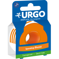 URGO PLASTIC Sparadrap Film transparent  5 m X 2.5 cm