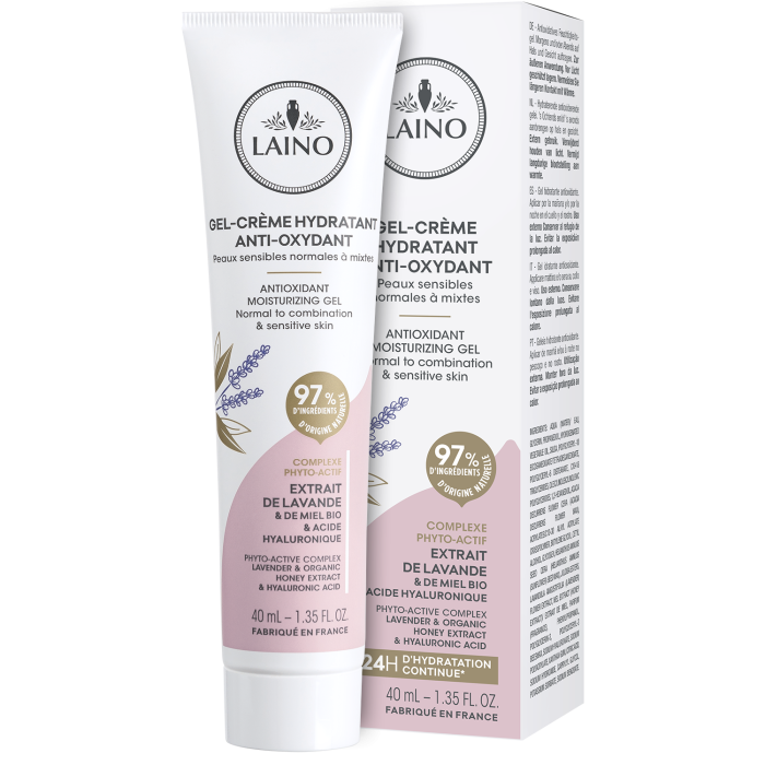 LAINO GEL-CREME hydratant ANTI-OXYDANT Tube de 40 ml