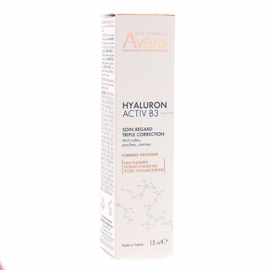 AVENE Hyaluron activ B3 - Soin regard triple correction Tube de 15ml AVENE Hyaluron activ B3 - Soin regard triple correction Tube de 15ml