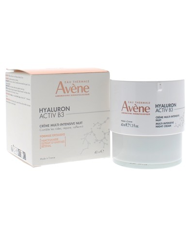 AVENE Hyaluron Activ B3 Crème multi-intensive nuit Pot de 40ml