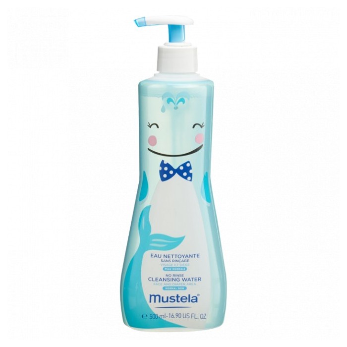 MUSTELA Eau nettoyante sans rinçage Flacon pompe de 500ml