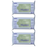 OFFRE Mustela lingettes nettoyantes à l'avocat Lot de 3 paquets de 70 lingettes