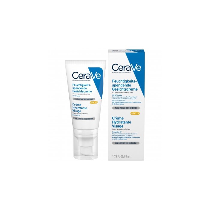 CeraVe Crème Hydratante Visage SPF30 Tube de 52 ml CeraVe Crème Hydratante Visage SPF30 Tube de 52 ml