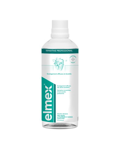 Elmex sensitive professional solution dentaire Flacon de 400 ml