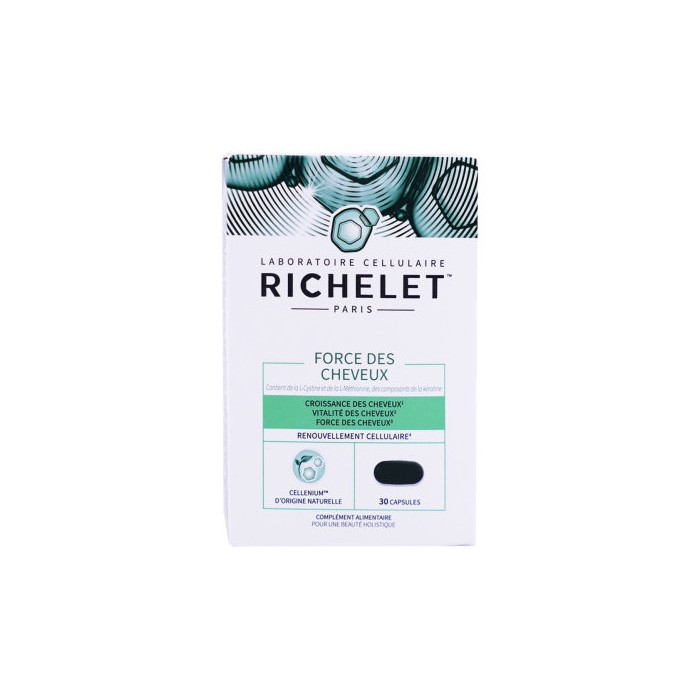Richelet Force des Cheveux Boite de 30 comprimés