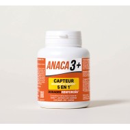 Anaca 3+ Capteur Graisses et Sucres 5 en 1 Boite de 120 gélules
