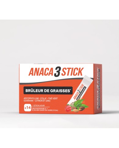 Anaca 3 Stick Brûleur de graisses Boite de 14 stick