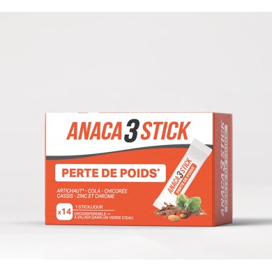 Anaca 3 Stick Perte de Poids Boite de 14 sticks