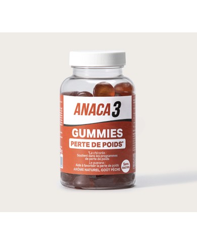 ANACA 3 Gummies Perte de Poids Boite de 60