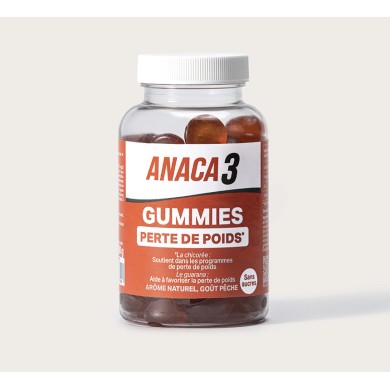 ANACA 3 Gummies Perte de Poids Boite de 60