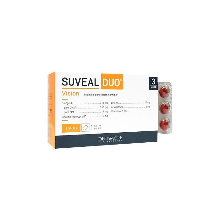 SUVEAL DUO Vision Complément alimentaire Boite de 90 capsules