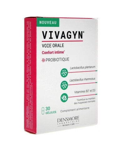 VIVAGYN Confort intime Boite de 30 gélules orales VIVAGYN Confort intime Boite de 30 gélules orales