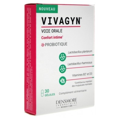 VIVAGYN Confort intime Boite de 30 gélules orales VIVAGYN Confort intime Boite de 30 gélules orales