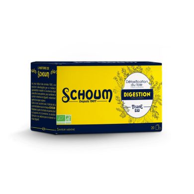 Schoum Digestion Tisane BIO Boite de 20 sachets