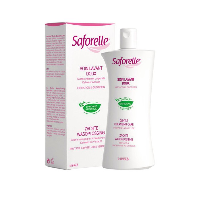 SAFORELLE Solution soin lavant doux Flacon de 500ml