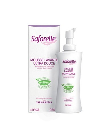 SAFORELLE Mousse lavante ultra douce Flacon de 250ml