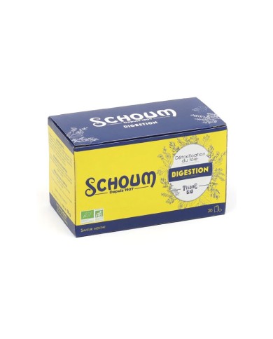 SCHOUM Solution Buvable pour la digestion + tisane offerte Flacon de 500 ml