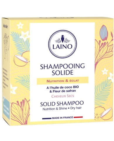 LAINO SHAMPOOING Solide Nutrition et éclat Pain de 60 grammes