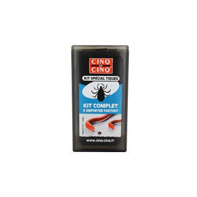 Cinq sur Cinq Kit spécial Tiques Cinq sur Cinq Kit spécial Tiques