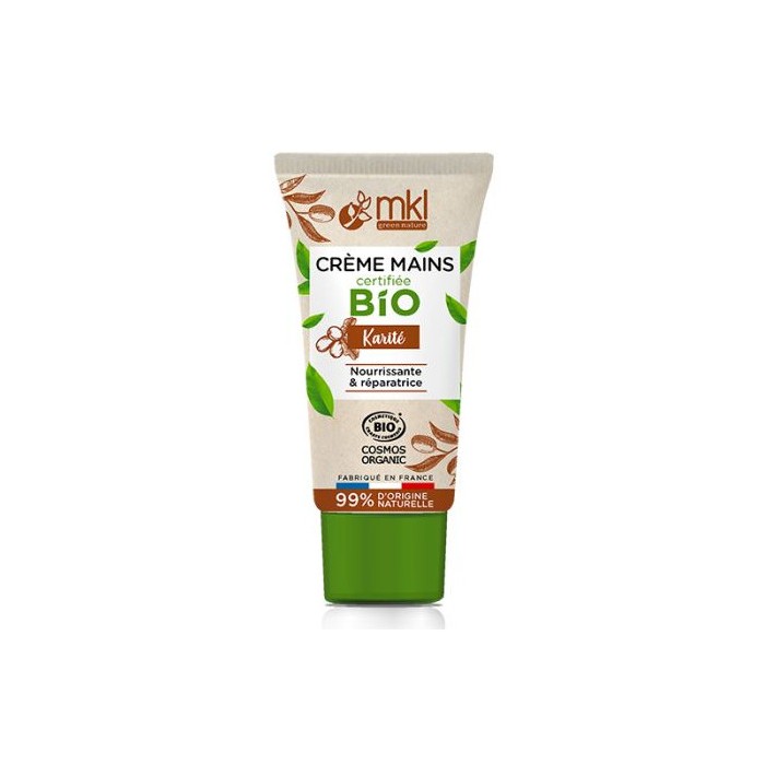 MKL Crème mains BIO Karité Tube de 50 ml