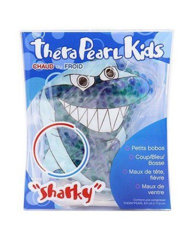 TheraPearl Kids Compresse  chaud ou froid Requin