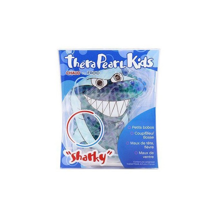 TheraPearl Kids Compresse  chaud ou froid Requin